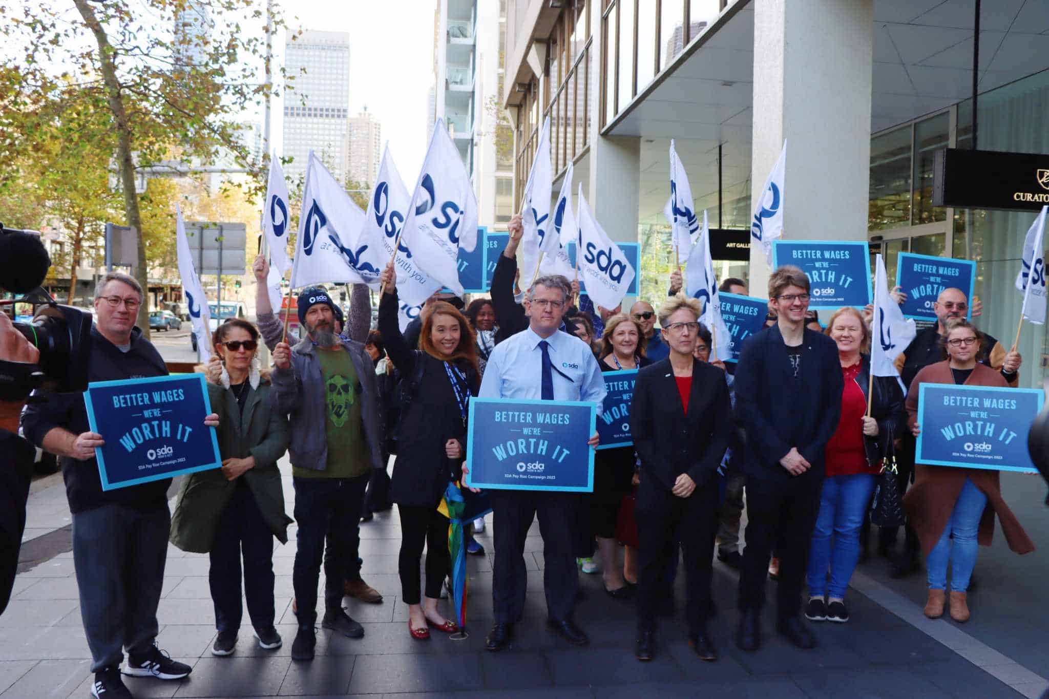 Better wages – we’re worth it