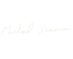 Michael Donovan Signature